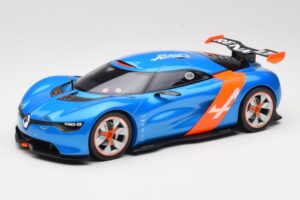 Alpine A110-50 Blue & Orange Norev 1:18 185147 Diecast