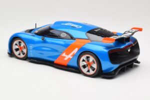 Alpine A110-50 Blue & Orange Norev 1:18 185147 Diecast — photo 5 of 6