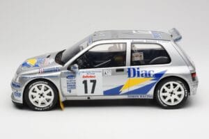 Renault Clio Maxi #17 J. Ragnotti / G. Thimonier Tour de Corse 1995 Otto 1:12 G090 Resin — photo 3 of 6