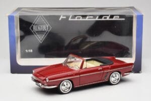 Renault Floride Cabriolet Red Norev 1:18 185175 Diecast — photo 8 of 8