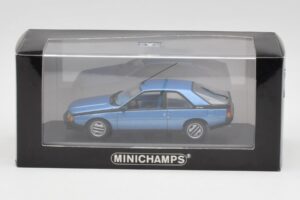 Renault Fuego Blue Metallic Minichamps 1:43 400113520 Diecast — photo 4 of 4