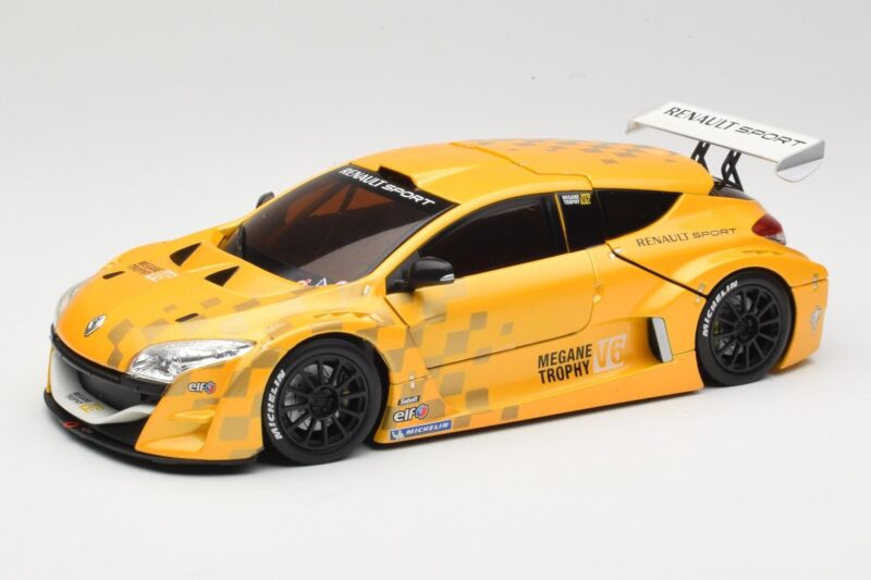 Renault Megane Trophy Showcar Yellow Eurocup Megane Trophy 2011 Norev 1:18 185109 Diecast