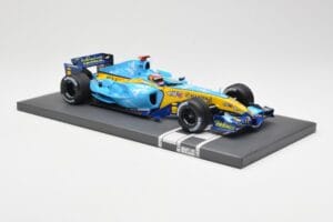 Renault R25 #5 F. Alonso 2nd Place British GP 2005 Minichamps 1:18 117051105 Diecast — photo 4 of 6