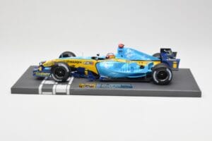 Renault R25 #5 F. Alonso 2nd Place British GP 2005 Minichamps 1:18 117051105 Diecast