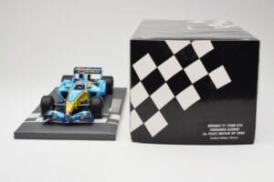 Renault R25 #5 F. Alonso 2nd Place British GP 2005 Minichamps 1:18 117051105 Diecast — photo 6 of 6