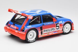 Renault R5 Maxi Turbo #5 Philips J-L. Busquet Superproduction 1987 Otto 1:18 OT1094 Resin — photo 2 of 6