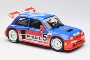 Renault R5 Maxi Turbo #5 Philips J-L. Busquet Superproduction 1987 Otto 1:18 OT1094 Resin — photo 4 of 6