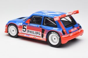 Renault R5 Maxi Turbo #5 Philips J-L. Busquet Superproduction 1987 Otto 1:18 OT1094 Resin — photo 5 of 6