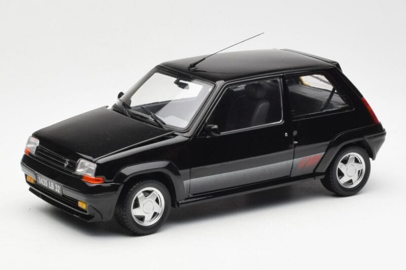 Renault Super 5 GT Turbo Phase 2 Black Norev 1:18 185244 Diecast