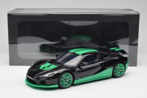 Rimac Nevera Record Monochrome Black GT Spirit 1:18 GT916 Resin — photo 6 of 6