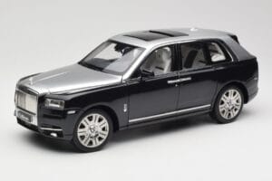 Rolls-Royce Cullinan Black & Silver OEM 1:18 ROLLS001 Diecast