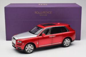 Rolls-Royce Cullinan Red With Shadow Wheels OEM 1:18 028-18A Diecast — photo 8 of 8