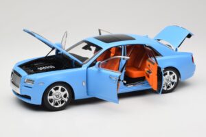 Rolls-Royce Ghost Series I Light Blue Kyosho 1:18 08802LB Diecast — photo 2 of 8