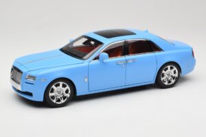 Rolls-Royce Ghost Series I Light Blue Kyosho 1:18 08802LB Diecast