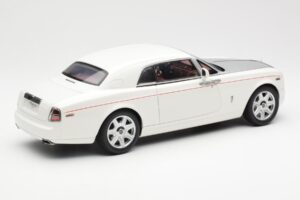 Rolls-Royce Phantom Coupe English White Silver Kyosho 1:18 08861EW Diecast — photo 3 of 8
