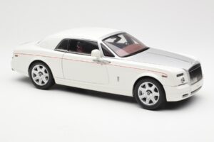 Rolls-Royce Phantom Coupe English White Silver Kyosho 1:18 08861EW Diecast — photo 6 of 8