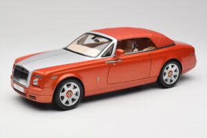 Rolls-Royce Phantom Drophead Coupe Mandarin Orange Kyosho 1:18 08871P Diecast — photo 3 of 10