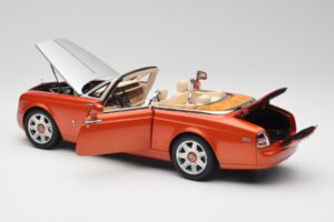 Rolls-Royce Phantom Drophead Coupe Mandarin Orange Kyosho 1:18 08871P Diecast — photo 7 of 10