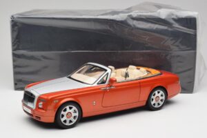 Rolls-Royce Phantom Drophead Coupe Mandarin Orange Kyosho 1:18 08871P Diecast — photo 10 of 10