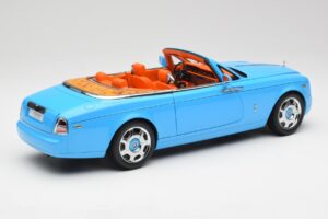 Rolls-Royce Phantom Drophead Coupe Powder Blue Kyosho 1:18 08871BL Diecast — photo 5 of 10