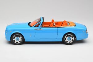 Rolls-Royce Phantom Drophead Coupe Powder Blue Kyosho 1:18 08871BL Diecast — photo 6 of 10