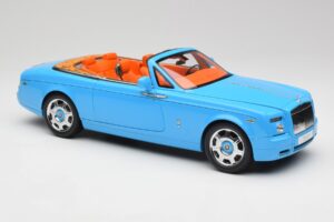 Rolls-Royce Phantom Drophead Coupe Powder Blue Kyosho 1:18 08871BL Diecast — photo 8 of 10