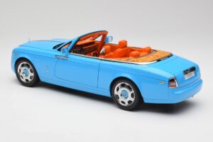 Rolls-Royce Phantom Drophead Coupe Powder Blue Kyosho 1:18 08871BL Diecast — photo 9 of 10