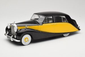Rolls-Royce Silver Wraith Empress by Hooper Black & Yellow MCG 1:18 MCG18066 Diecast