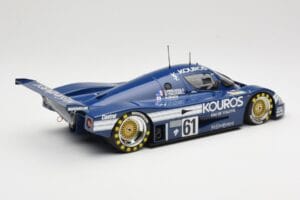 Sauber Mercedes C9 Kouros Racing #61 M. Thackwell / H. Pescarolo 24 Hours of Le Mans 1987 Minichamps 1:18 155873561 Diecast — photo 2 of 6