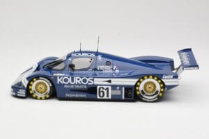 Sauber Mercedes C9 Kouros Racing #61 M. Thackwell / H. Pescarolo 24 Hours of Le Mans 1987 Minichamps 1:18 155873561 Diecast — photo 3 of 6