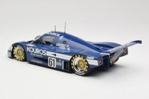 Sauber Mercedes C9 Kouros Racing #61 M. Thackwell / H. Pescarolo 24 Hours of Le Mans 1987 Minichamps 1:18 155873561 Diecast — photo 5 of 6