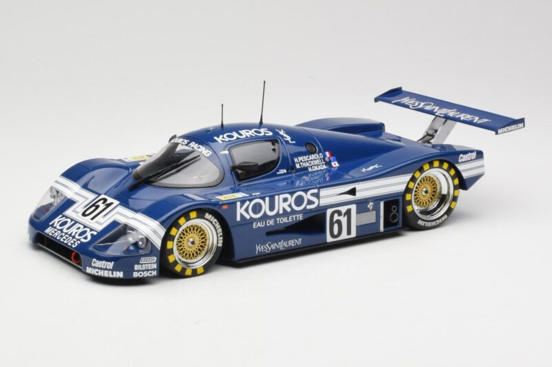 Sauber Mercedes C9 Kouros Racing #61 M. Thackwell / H. Pescarolo 24 Hours of Le Mans 1987 Minichamps 1:18 155873561 Diecast