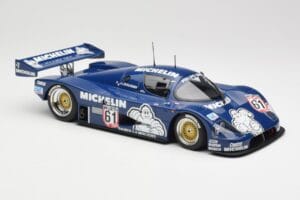 Sauber Mercedes C9 Michelin #61 J-L. Schlesser Winner ADAC Supersprint 1987 Minichamps 1:18 155873581 Diecast — photo 4 of 6