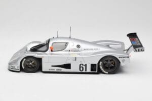 Sauber Mercedes C9 #61 M. Baldi / K. Acheson / G. Brancatelli 2nd Place 24 Hours of Le Mans 1989 Minichamps 1:18 155893561 Di — photo 3 of 6