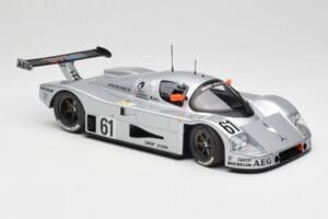 Sauber Mercedes C9 #61 M. Baldi / K. Acheson / G. Brancatelli 2nd Place 24 Hours of Le Mans 1989 Minichamps 1:18 155893561 Di — photo 4 of 6