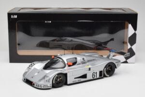 Sauber Mercedes C9 #61 M. Baldi / K. Acheson / G. Brancatelli 2nd Place 24 Hours of Le Mans 1989 Minichamps 1:18 155893561 Di — photo 6 of 6