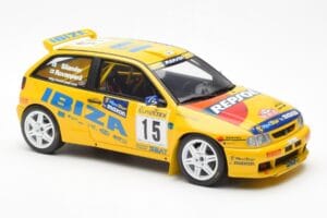 SEAT Ibiza Kit Car Evo 2 #15 H. Rovanpera / R. Pietilanen Rally Monte Carlo 1998 Otto 1:18 OT445 Resin — photo 4 of 6
