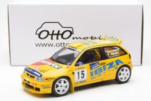 SEAT Ibiza Kit Car Evo 2 #15 H. Rovanpera / R. Pietilanen Rally Monte Carlo 1998 Otto 1:18 OT445 Resin — photo 6 of 6