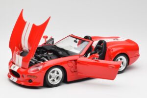 Shelby Series 1 Cabriolet Red Bburago 1:18 3353 Diecast — photo 2 of 8