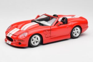 Shelby Series 1 Cabriolet Red Bburago 1:18 3353 Diecast