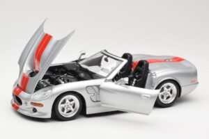 Shelby Series 1 Silver Bburago 1:18 3323 Diecast — photo 2 of 8