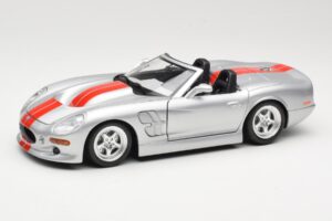 Shelby Series 1 Silver Bburago 1:18 3323 Diecast