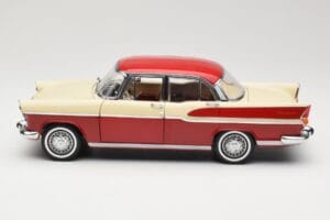 Simca Chambord Red & Ivory Norev 1:18 185721 Diecast — photo 4 of 8