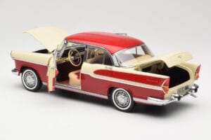 Simca Chambord Red & Ivory Norev 1:18 185721 Diecast — photo 5 of 8