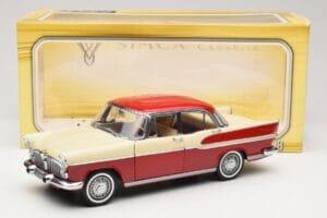 Simca Chambord Red & Ivory Norev 1:18 185721 Diecast — photo 8 of 8