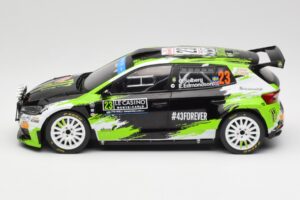 Skoda Fabia Rally2 #23 O. Solberg / E. Edmondson Rally Monte Carlo 2023 IXO 1:18 18RMC155A Diecast — photo 3 of 6