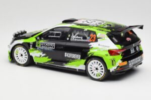 Skoda Fabia Rally2 #23 O. Solberg / E. Edmondson Rally Monte Carlo 2023 IXO 1:18 18RMC155A Diecast — photo 5 of 6