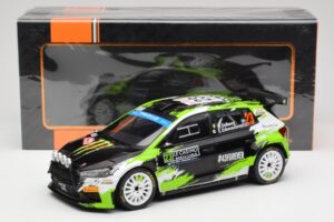 Skoda Fabia Rally2 #23 O. Solberg / E. Edmondson Rally Monte Carlo 2023 IXO 1:18 18RMC155A Diecast — photo 6 of 6