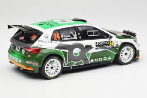Skoda Fabia Rally2 #24 N. Gryazin / K. Aleksandrov Rally Monte Carlo 2023 IXO 1:18 18RMC155B Diecast — photo 2 of 6
