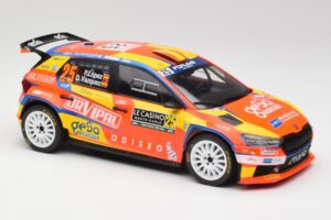Skoda Fabia Rally2 #25 P. Lopez Rally Monte Carlo 2024 IXO 1:18 18RMC199 Diecast — photo 4 of 6